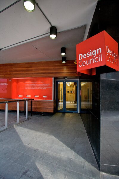 Former front of Design Council offices ©Design Council