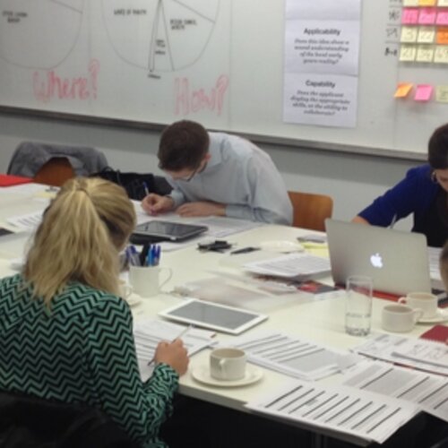 Knee High Challenge: choosing 25 teams to improve children’s lives